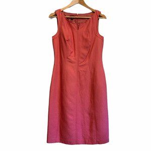 NWT Talbots Textured Silk Blend Sleeveless Dress 8